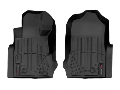 WeatherTech 2021+ Ford Bronco Vinyl (Vinyl Floors Only) Front Rubber Mats - Black Floor Mats offroad accessory | Iron Ridge Offroad
