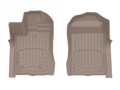 WeatherTech 2024 Ford Ranger Front FloorLiner HP - Tan Floor Mats offroad accessory | Iron Ridge Offroad