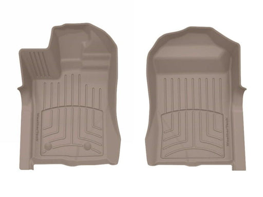 WeatherTech 2024 Ford Ranger Front FloorLiner HP - Tan Floor Mats offroad accessory | Iron Ridge Offroad