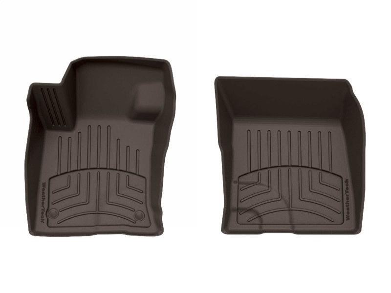 WeatherTech 2025 Ford Maverick Front FloorLiner HP - Cocoa Floor Mats offroad accessory | Iron Ridge Offroad