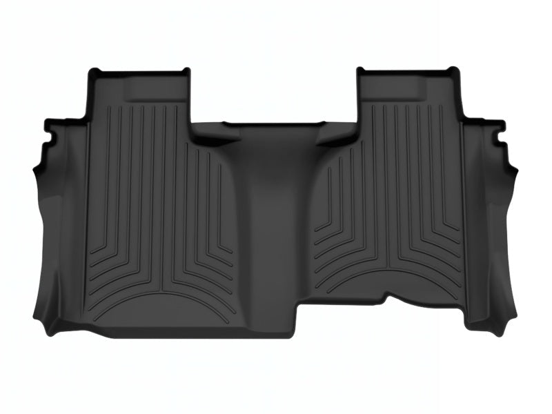 WeatherTech Double Cab Bench Front FloorLiner HP | Chevrolet Silverado 1500 / GMC Sierra (19-25)(4414366VIM) Floor Mats offroad accessory | Iron Ridge Offroad
