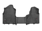 WeatherTech FloorLiner Front Floor Mats (Black): Ram 2500 & 3500 2019 - 2024 (Crew Cab w/OUT PTO) Floor Mats offroad accessory | Iron Ridge Offroad