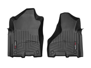 WeatherTech FloorLiner Front Floor Mats (Black): Ram 2500 & 3500 2019 - 2025 (w/Out PTO) Floor Mats offroad accessory | Iron Ridge Offroad