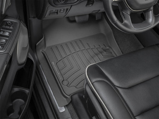 WeatherTech FloorLiner HP Front Floor Mats (Black): Ram 1500 2019 - 2024 (Quad & Crew Cab) Floor Mats offroad accessory | Iron Ridge Offroad