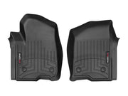 WeatherTech Front FloorLiner | Chevrolet Silverado 1500 (19-26) / Silverado ZR2 / Sierra 1500 / Sierra AT4 / AT4X / Sierra HD (20-26) (4414361V) Floor Mats offroad accessory | Iron Ridge Offroad