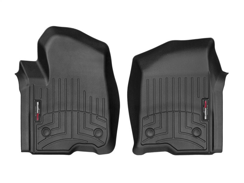 WeatherTech Front FloorLiner | Chevrolet Silverado 1500 (19-26) / Silverado ZR2 / Sierra 1500 / Sierra AT4 / AT4X / Sierra HD (20-26) (4414361V) Floor Mats offroad accessory | Iron Ridge Offroad