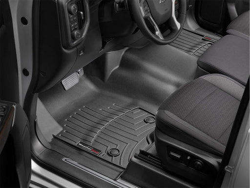 WeatherTech Front FloorLiner | Chevrolet Silverado 1500 / GMC Sierra (19+)(4414911) Floor Mats offroad accessory | Iron Ridge Offroad