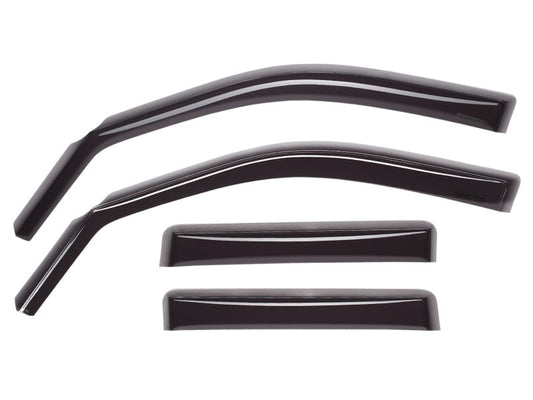 WeatherTech Front & Rear Side Window Deflectors | Toyota Tacoma (24-26) (821080IM) Deflectors offroad accessory | Iron Ridge Offroad
