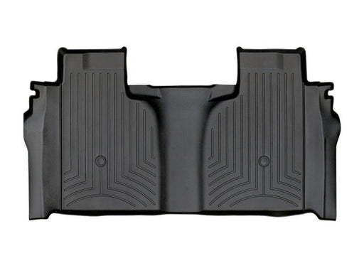 WeatherTech Rear FloorLiner | Chevrolet Silverado 1500 Crew Cab (19-26) / GMC Sierra 1500 (19-26) (4414362) Floor Mats offroad accessory | Iron Ridge Offroad