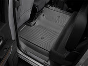 WeatherTech Rear FloorLiner | Chevrolet Silverado 1500 / Silverado ZR2 / GMC Sierra 1500 / 2500HD / 3500HD (19-26) / Black (4414363) Floor Mats offroad accessory | Iron Ridge Offroad