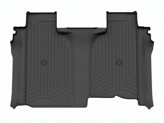 WeatherTech Rear FloorLiner | Chevrolet Silverado 1500 / Silverado ZR2 / GMC Sierra 1500 / Sierra AT4 / Sierra AT4X (4414364) Floor Mats offroad accessory | Iron Ridge Offroad