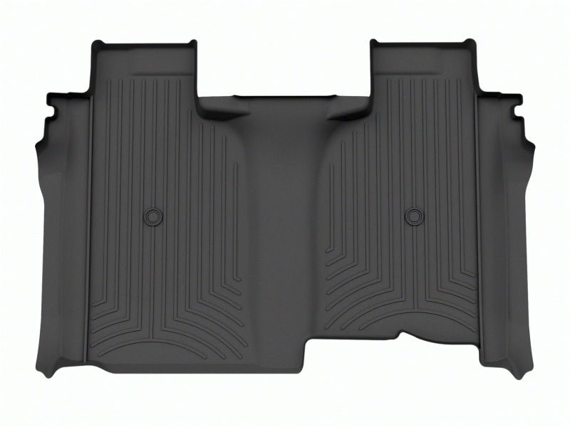 WeatherTech Rear FloorLiner | Chevrolet Silverado 1500 / Silverado ZR2 / GMC Sierra 1500 / Sierra AT4 / Sierra AT4X (4414364) Floor Mats offroad accessory | Iron Ridge Offroad