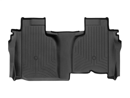 WeatherTech Rear Vinyl FloorLiner | Chevrolet Silverado 1500 / GMC Sierra (19+)(4414366V) Floor Mats offroad accessory | Iron Ridge Offroad