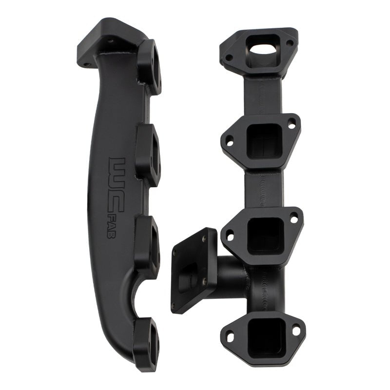 Wehrli Billet Exhaust Manifold & Stainless Up Pipe Kit | Chevrolet Silverado 2500HD / 3500HD / GMC Sierra 2500HD / 3500HD (20-26) (WCF100226) Exhaust, Mufflers & Tips offroad accessory | Iron Ridge Offroad