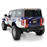 Westin 21 - 26 Ford Bronco (Excl. Sport) Spare Tire Delete Plate - Tex. Blk Bumpers offroad accessory | Iron Ridge Offroad