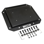 Westin 21 - 26 Ford Bronco (Excl. Sport) Spare Tire Delete Plate - Tex. Blk Bumpers offroad accessory | Iron Ridge Offroad