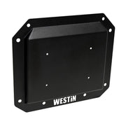 Westin 21 - 26 Ford Bronco (Excl. Sport) Spare Tire Delete Plate - Tex. Blk Bumpers offroad accessory | Iron Ridge Offroad