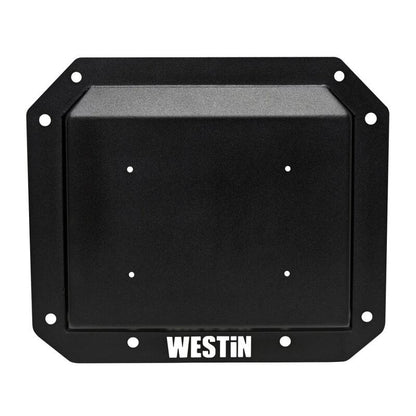 Westin 21 - 26 Ford Bronco (Excl. Sport) Spare Tire Delete Plate - Tex. Blk Bumpers offroad accessory | Iron Ridge Offroad