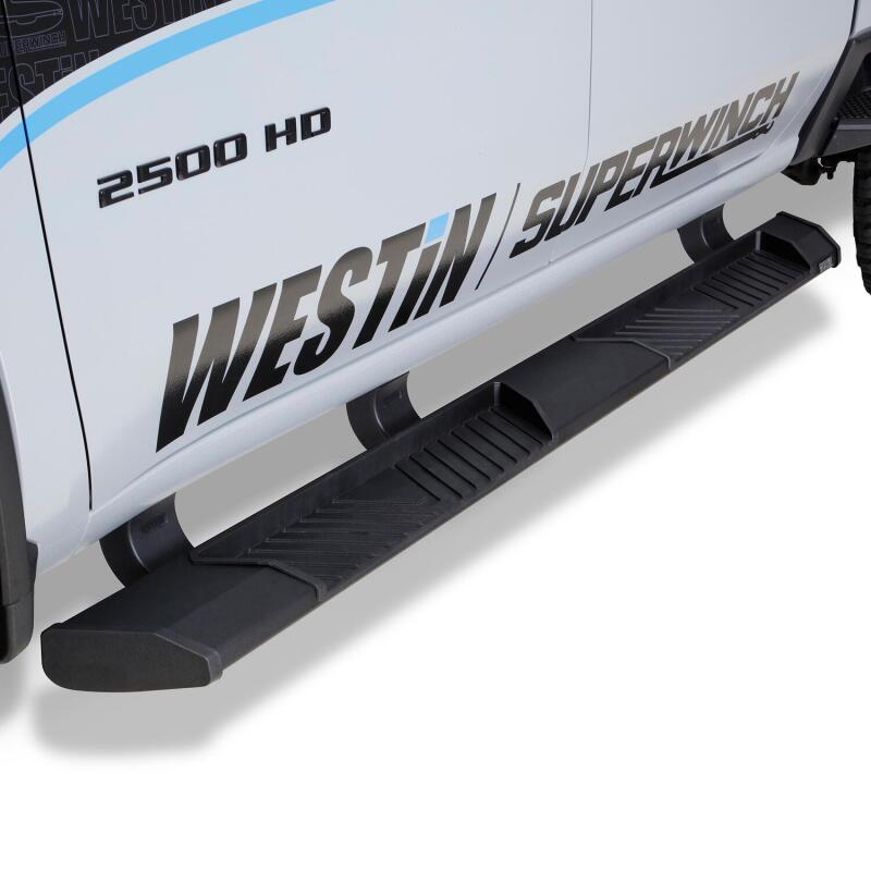 Westin AT6 Running Boards | Chevrolet Silverado 1500 / 2500HD / 3500HD / GMC Sierra 1500 / 2500HD / 3500HD (19-26) (24-64765) Nerf Bars & Running Boards offroad accessory | Iron Ridge Offroad