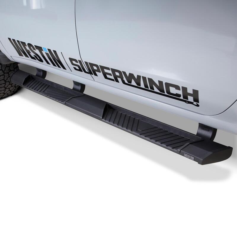 Westin AT6 Running Boards | Chevrolet Silverado 1500 / 2500HD / 3500HD / GMC Sierra 1500 / 2500HD / 3500HD (19-26) (24-64765) Nerf Bars & Running Boards offroad accessory | Iron Ridge Offroad