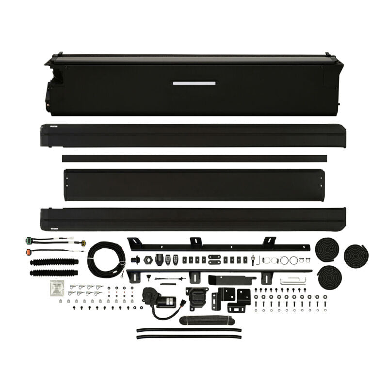 Westin Electric Retractable Tonneau Cover | Chevrolet Silverado 1500 / Silverado ZR2 / GMC Sierra 1500 / Sierra AT4 / Sierra AT4X (19-54745) Tonneau Covers offroad accessory | Iron Ridge Offroad