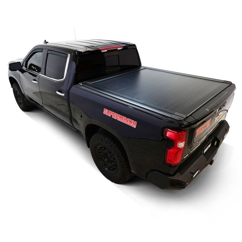 Westin Electric Retractable Tonneau Cover | Chevrolet Silverado 1500 / Silverado ZR2 / GMC Sierra 1500 / Sierra AT4 / Sierra AT4X (19-54745) Tonneau Covers offroad accessory | Iron Ridge Offroad