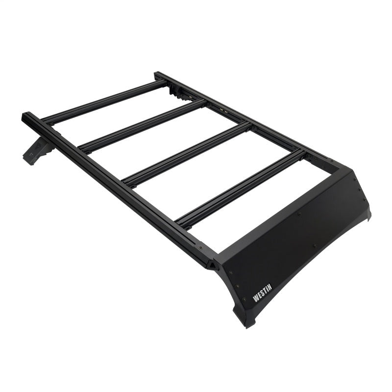Westin Mesa Roof Rack Textured Black - 2021+ Ford Bronco 2 DR Roofs & Roof Accessories offroad accessory | Iron Ridge Offroad