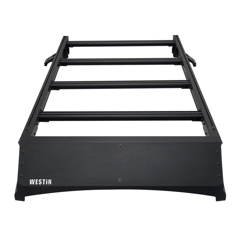 Westin Mesa Roof Rack Textured Black - 2021+ Ford Bronco 2 DR Roofs & Roof Accessories offroad accessory | Iron Ridge Offroad