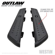 Westin Outlaw Nerf Step Bars (SIDE): Dodge Ram 1500 / 2500 / 3500 (09-23) / Ram 1500 Classic (19-23) Nerf Bars & Running Boards offroad accessory | Iron Ridge Offroad