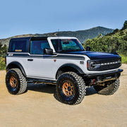 Westin XTS Rock Slider Textured Black - 2021+ Ford Bronco 2 DR Body Armor & Protection offroad accessory | Iron Ridge Offroad