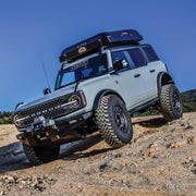 Westin XTS Rock Slider Textured Black - 2021+ Ford Bronco 4DR Body Armor & Protection offroad accessory | Iron Ridge Offroad
