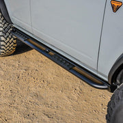 Westin XTS Rock Slider Textured Black - 2021+ Ford Bronco 4DR Body Armor & Protection offroad accessory | Iron Ridge Offroad