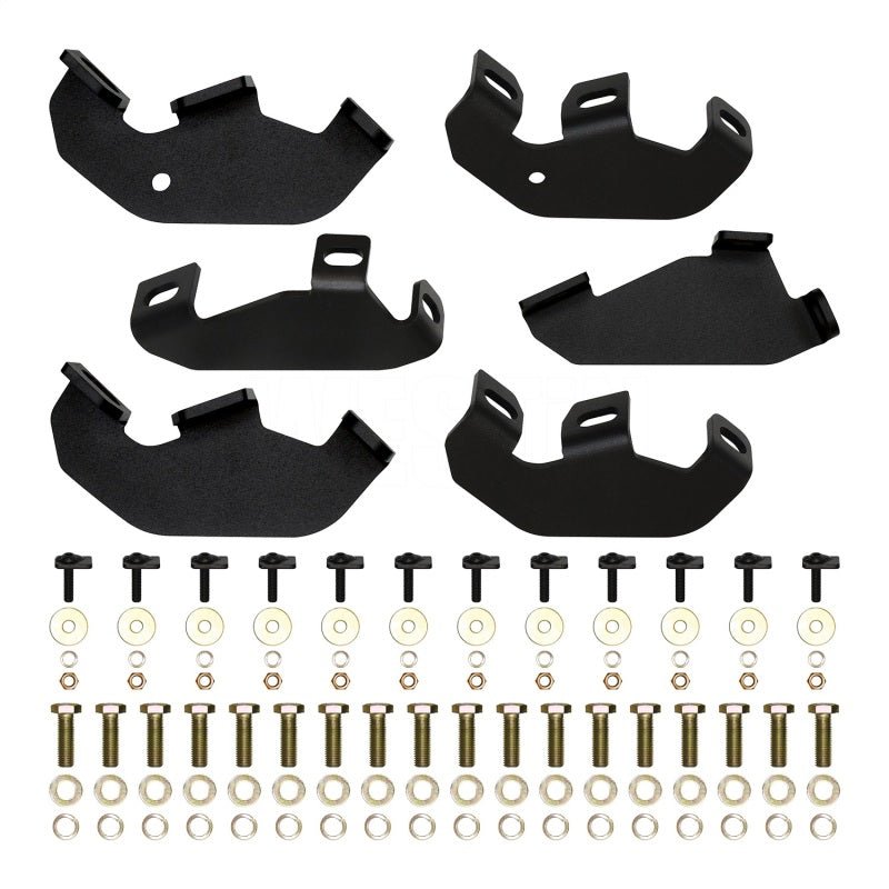 Westin XTS Rock Slider Textured Black - 2021+ Ford Bronco 4DR Body Armor & Protection offroad accessory | Iron Ridge Offroad
