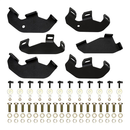 Westin XTS Rock Slider Textured Black - 2021+ Ford Bronco 4DR Body Armor & Protection offroad accessory | Iron Ridge Offroad