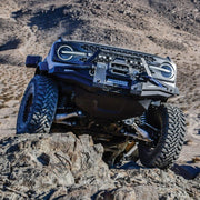 Westin XTS Skid Plate Textured Black - 2021+ Ford Bronco Body Armor & Protection offroad accessory | Iron Ridge Offroad