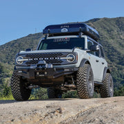 Westin XTS Skid Plate Textured Black - 2021+ Ford Bronco Body Armor & Protection offroad accessory | Iron Ridge Offroad